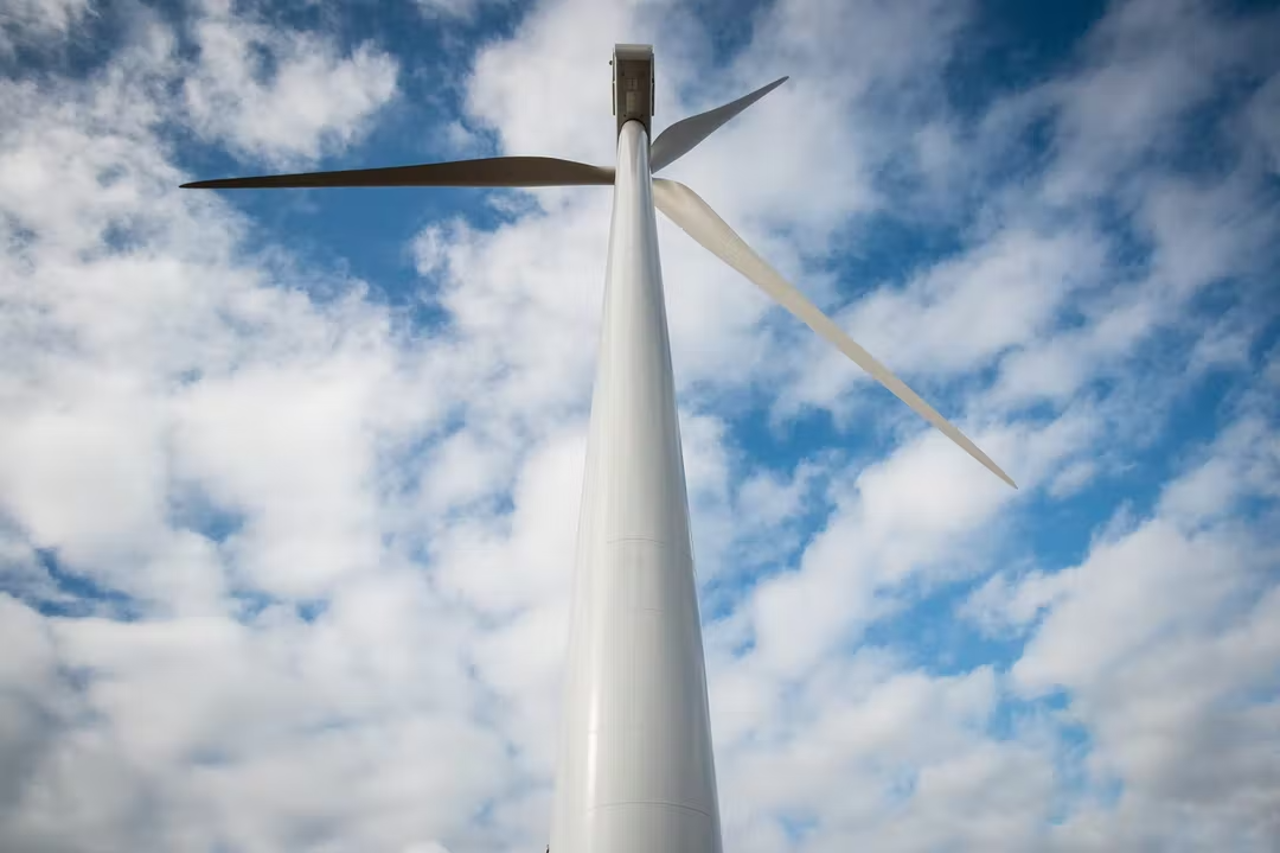 White windmill